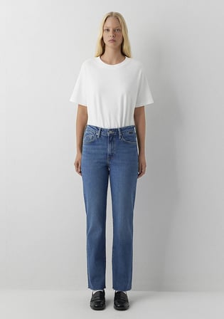 New york Classic Denim Indigo Mavisi Jean Pantolon 101441-A6203