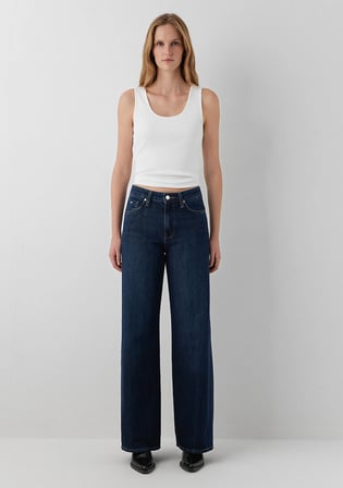 Malibu Mavi Edition Puslu Koyu Mavi Jean Pantolon 1010152-A6210