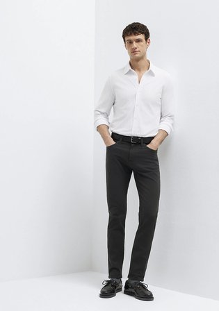 Marcus Kahverengi Gabardin Pantolon 00351A4090