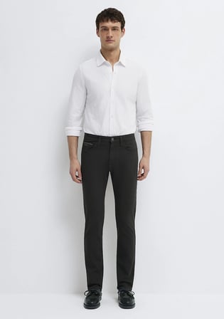 Marcus Kahverengi Gabardin Pantolon 00351A4090