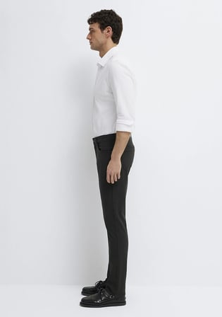 Marcus Kahverengi Gabardin Pantolon 00351A4090