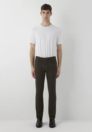Marcus Koyu Yeşil Comfort Gabardin Pantolon 00351A4097
