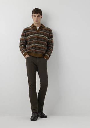 Marcus Koyu Yeşil Comfort Gabardin Pantolon 00351A4097