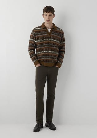 Marcus Koyu Yeşil Comfort Gabardin Pantolon 00351A4097
