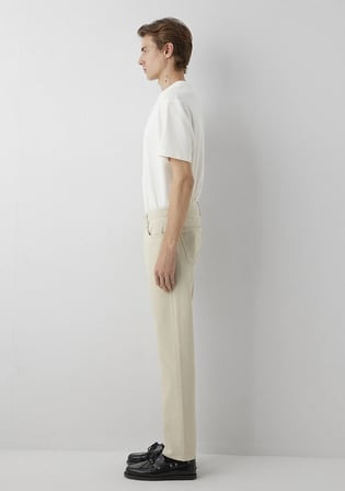 Lisbon Bej Gabardin Pantolon 0010039-A4104