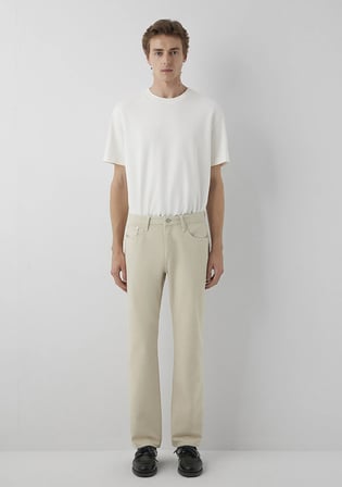Lisbon Bej Gabardin Pantolon 0010039-A4104