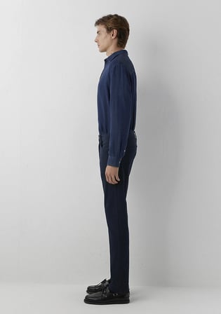 Jake Koyu Antrasit Comfort Gabardin Pantolon 00422A4092