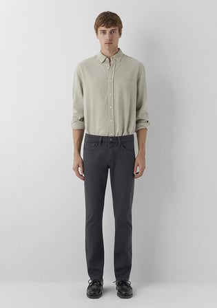 Jake Antrasit Comfort Gabardin Pantolon 00422A4093