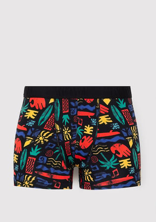 Baskılı Siyah Boxer 0912476-900