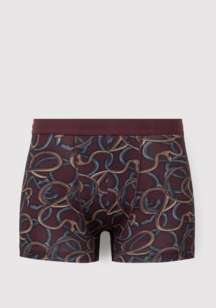 Baskılı Bordo Boxer 0912475-70422
