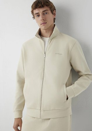 Mavi Black Fermuarlı Bej Sweatshirt 0S10628-70322