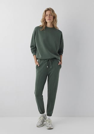 Soft-Premium (TENCEL™) Modal Karışımlı Yeşil Sweatshirt 168837-80684