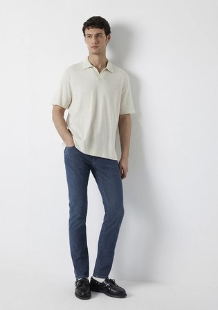 Marcus Mavi Black Puslu Mavi Jean Pantolon 00351A4186