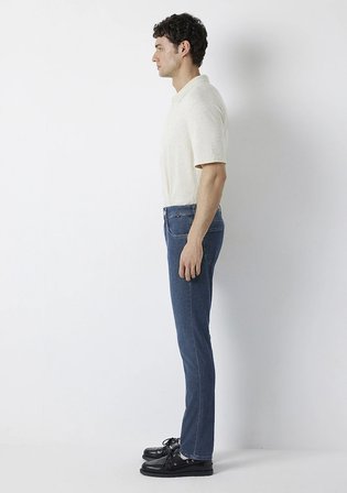 Marcus Mavi Black Puslu Mavi Jean Pantolon 00351A4186