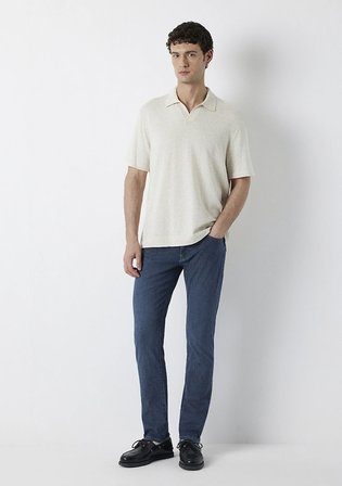 Marcus Mavi Black Puslu Mavi Jean Pantolon 00351A4186