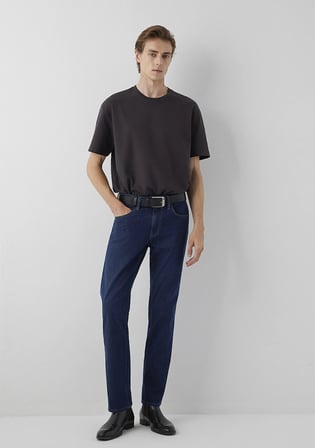 Hunter Mavi Black Koyu Mavi Jean Pantolon 00202A4180
