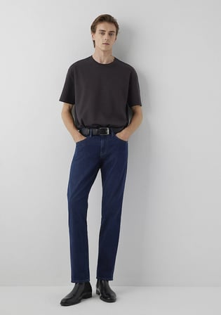 Hunter Mavi Black Koyu Mavi Jean Pantolon 00202A4180