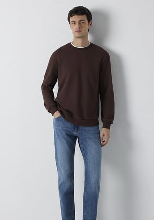Kahverengi Sweatshirt 0S10457-88062