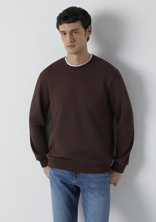 Kahverengi Sweatshirt 0S10457-88062