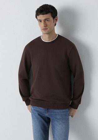 Kahverengi Sweatshirt 0S10457-88062