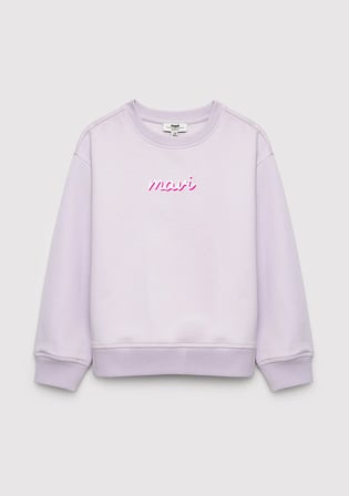 Mavi Logo Baskılı Mor Eşofman Takımı 7T10005-70523