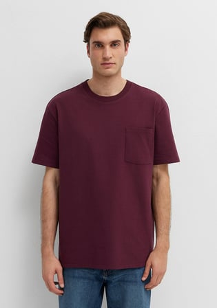 Bordo Basic Tişört 066248-70434