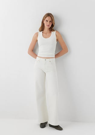 Malibu Classic Denim Kırık Beyaz Jean Pantolon 1010152-A6542