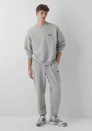 Mavi Jeans Baskılı Gri Sweatshirt 0S10677-80196