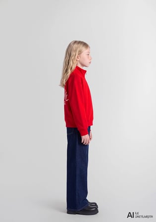 Kırmızı Sweatshirt 7S10175-80638