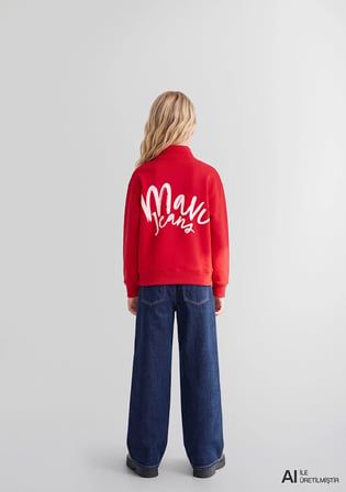 Kırmızı Sweatshirt 7S10175-80638
