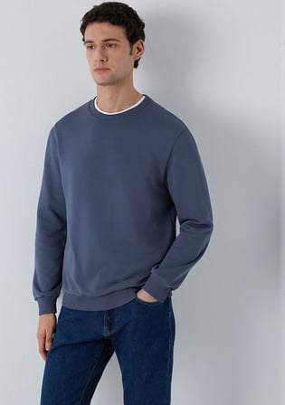 Lacivert Sweatshirt 0S10457-80776