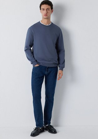 Lacivert Sweatshirt 0S10457-80776