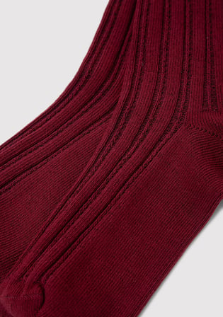 Bordo Soket Çorap 1920025-70426