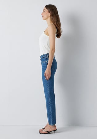 Soho Iconic Puslu Indigo Mavisi Jean Pantolon 1021245-A6604
