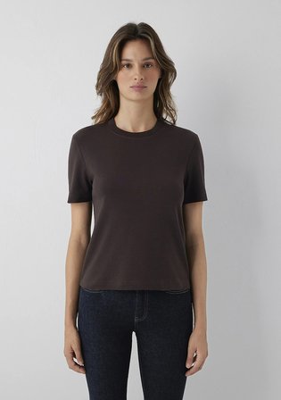 Kahverengi Basic Tişört 1614219-70240