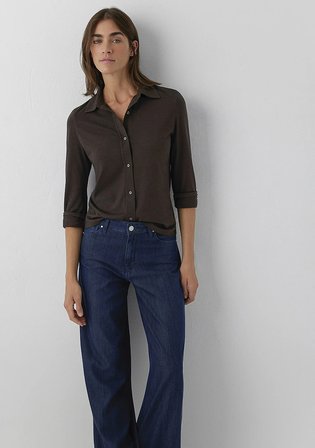 Kahverengi Polo Tişört 1614363-90707