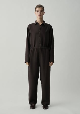 (Tencel™) Lyocell Kahverengi Pantolon 1011285-90707
