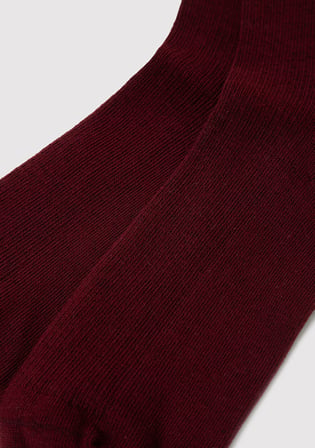 Bordo Soket Çorap 1913547-30776
