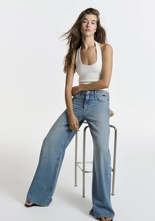 Joy Iconic Taşlı Açık Mavi Jean Pantolon 1010960-A6742