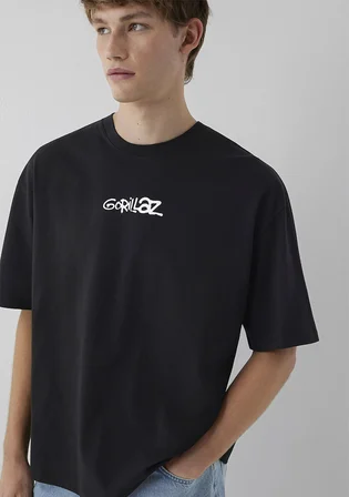 Gorillaz Baskılı Tişört 0620171-900