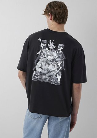 Gorillaz Baskılı Tişört 0620171-900