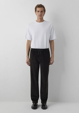 Kahverengi Kadife Jogger Pantolon 0010619-90892