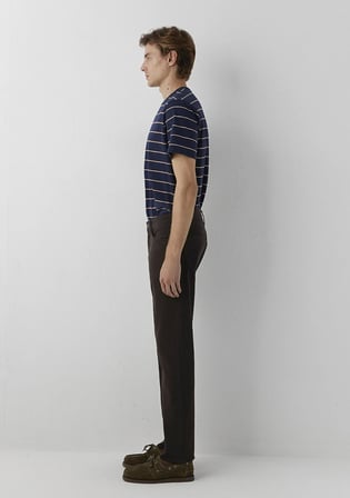 Martin Koyu Kahverengi Comfort Gabardin Pantolon 00378A6869