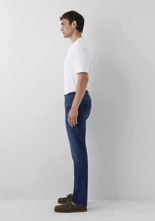 Martin Koyu Mavi Denim Pantolon 88378A6877