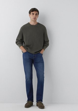 Martin Koyu Mavi Denim Pantolon 88378A6877