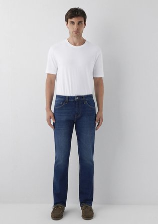Martin Koyu Mavi Denim Pantolon 88378A6877