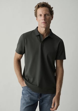 Antrasit Polo Tişört 0620213-91268