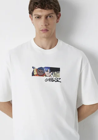 Gorillaz Baskılı Tişört 0620172-70057