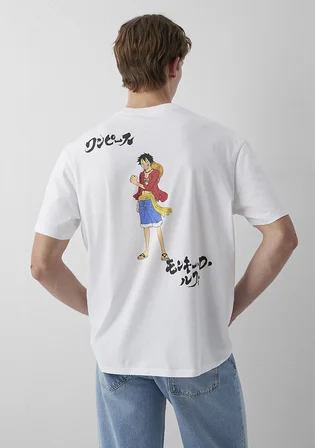 One Piece Baskılı Tişört 0620222-620