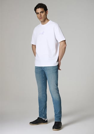 Jake Mavi Pro Gölgeli Açık Mavi Jean Pantolon